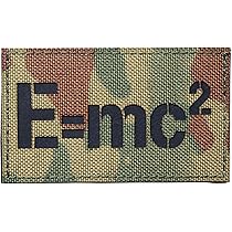 Amazon.co.jp: ワッペン E=mc2（アインシュタインの公式